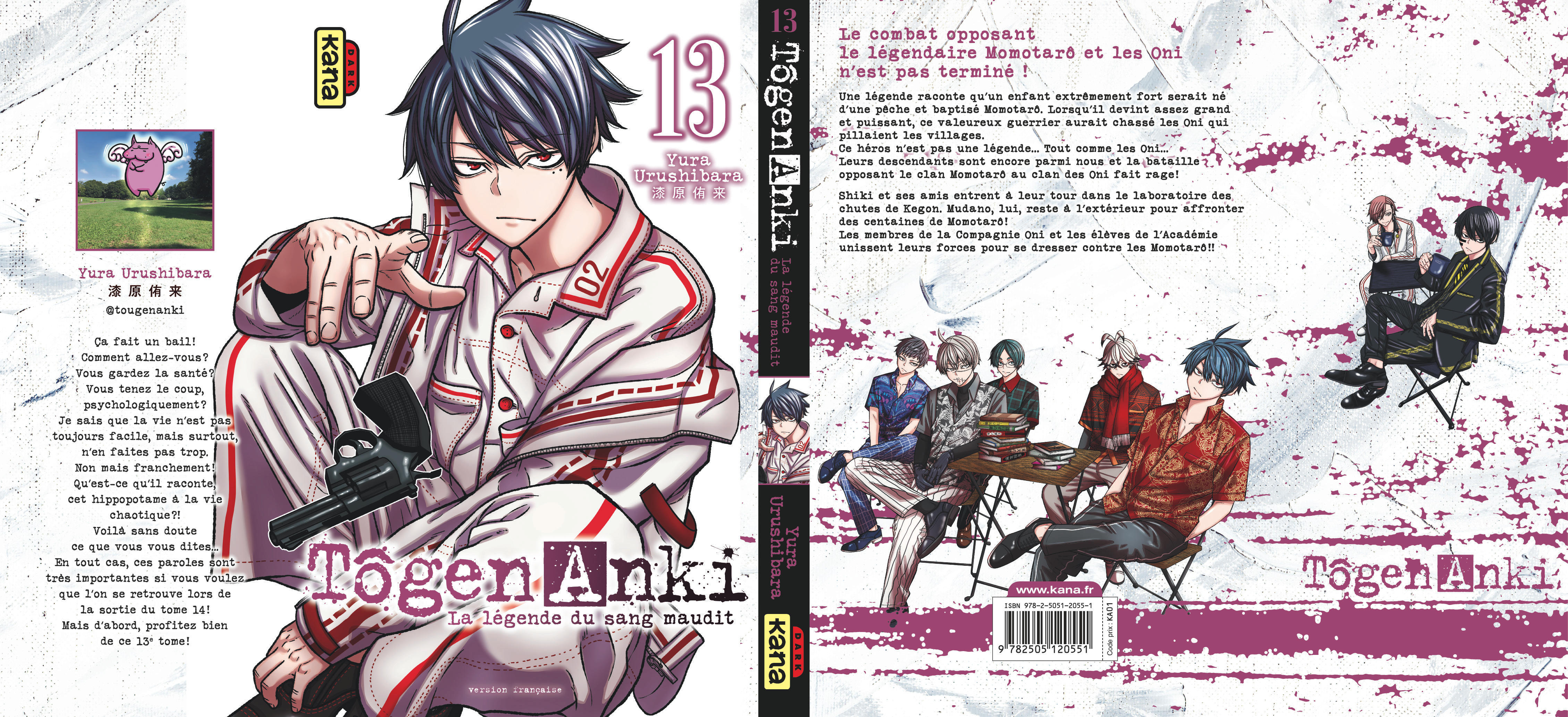 Tôgen Anki - La légende du sang maudit. Tome 16