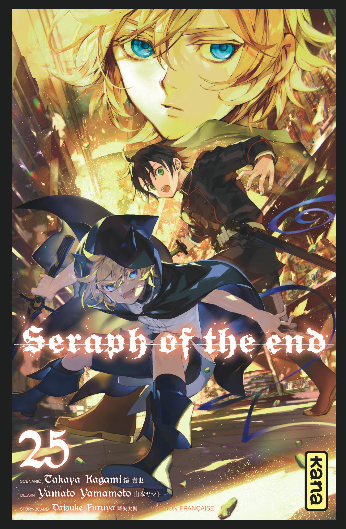 Seraph of the end – Tome 25 - couv