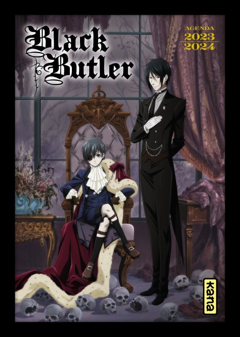 Agenda Black Butler 2023-2024 - couv