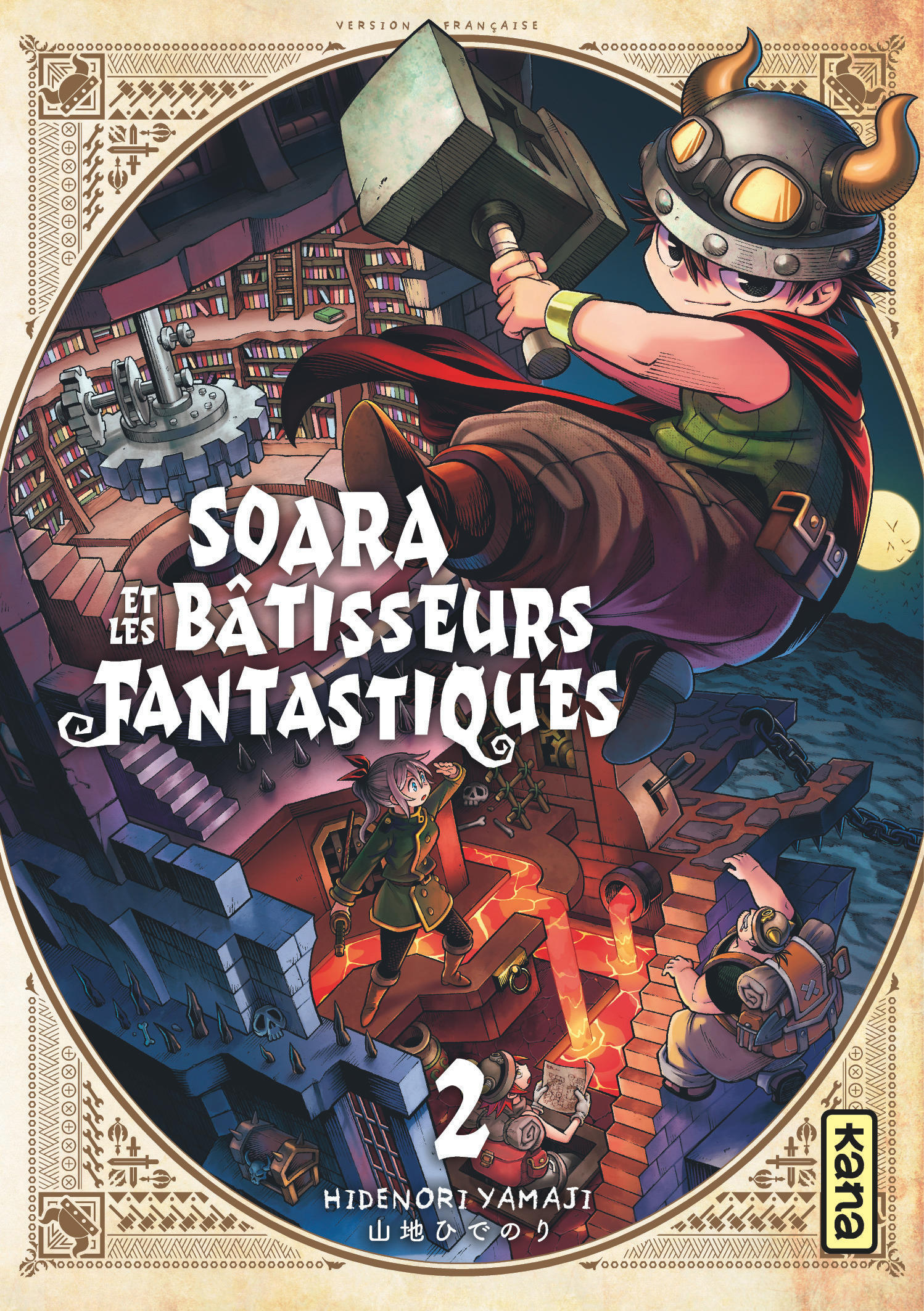 Soara et les bâtisseurs fantastiques T2 - couv