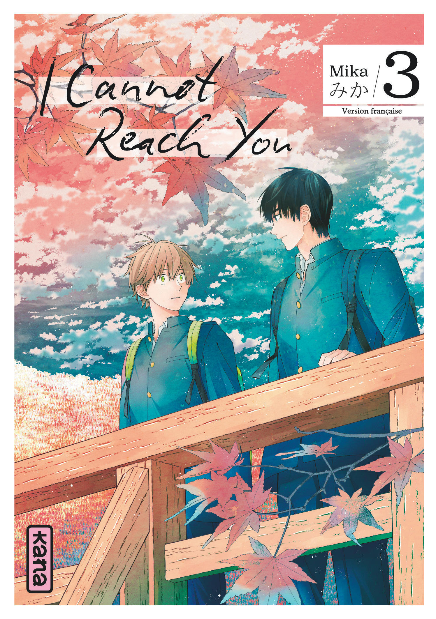 I Cannot Reach You – Tome 3 - couv