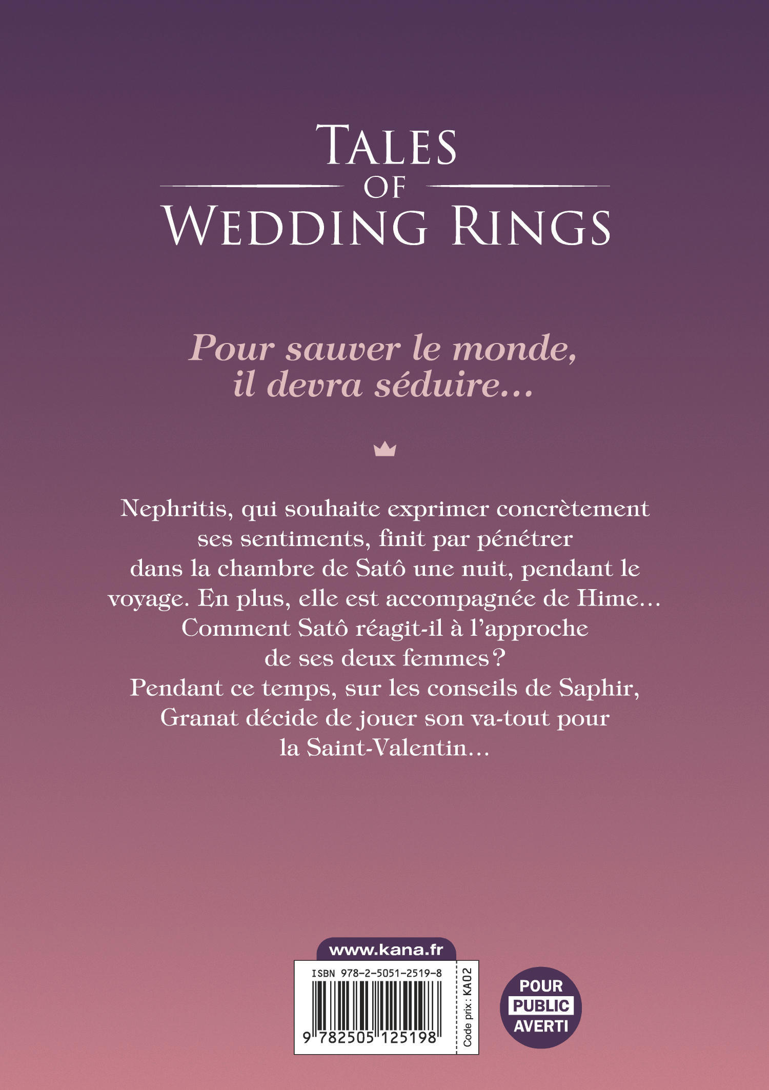 Tales of wedding rings T14 ? - 4eme