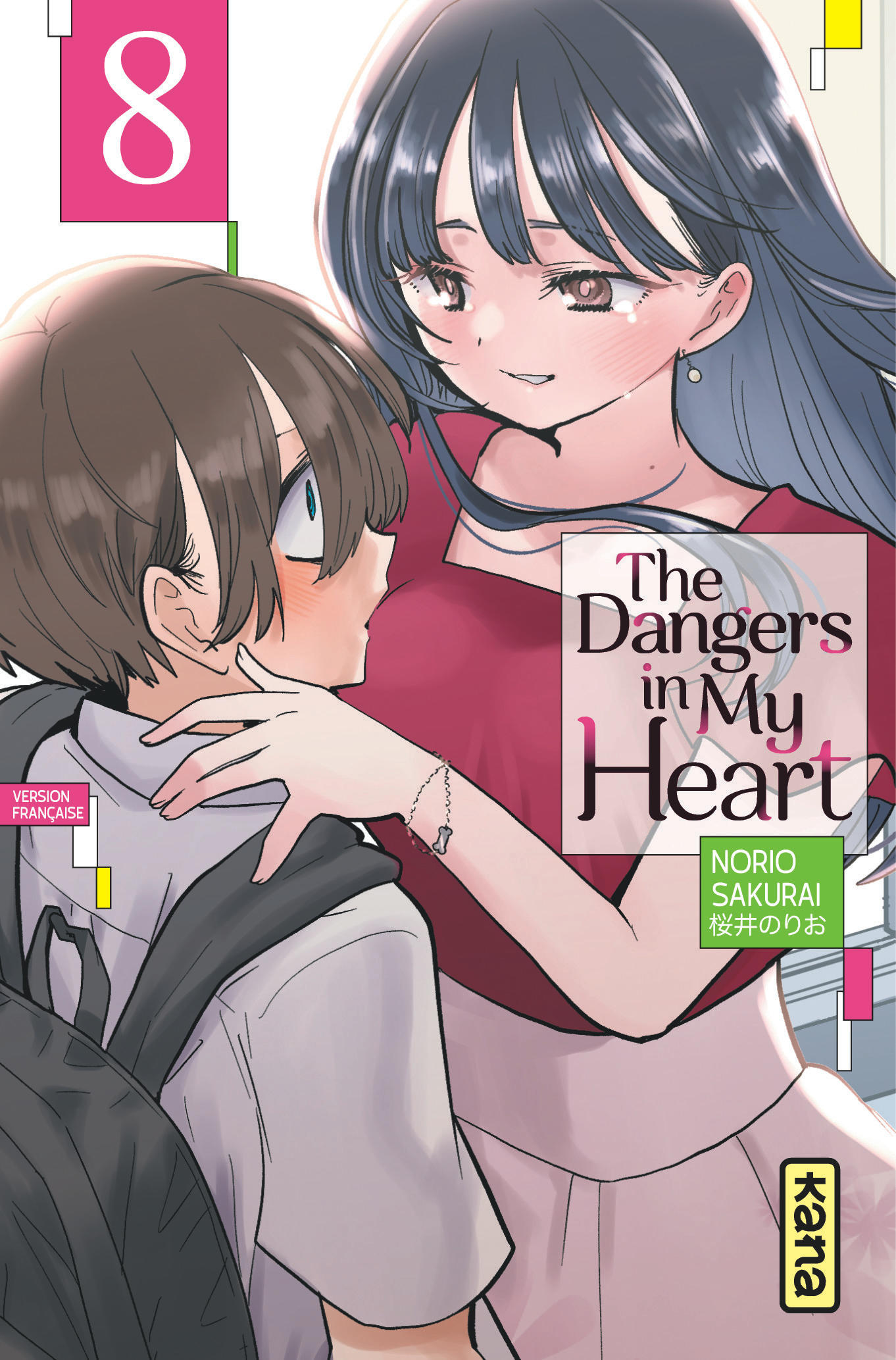 The Dangers in my heart T8 - couv