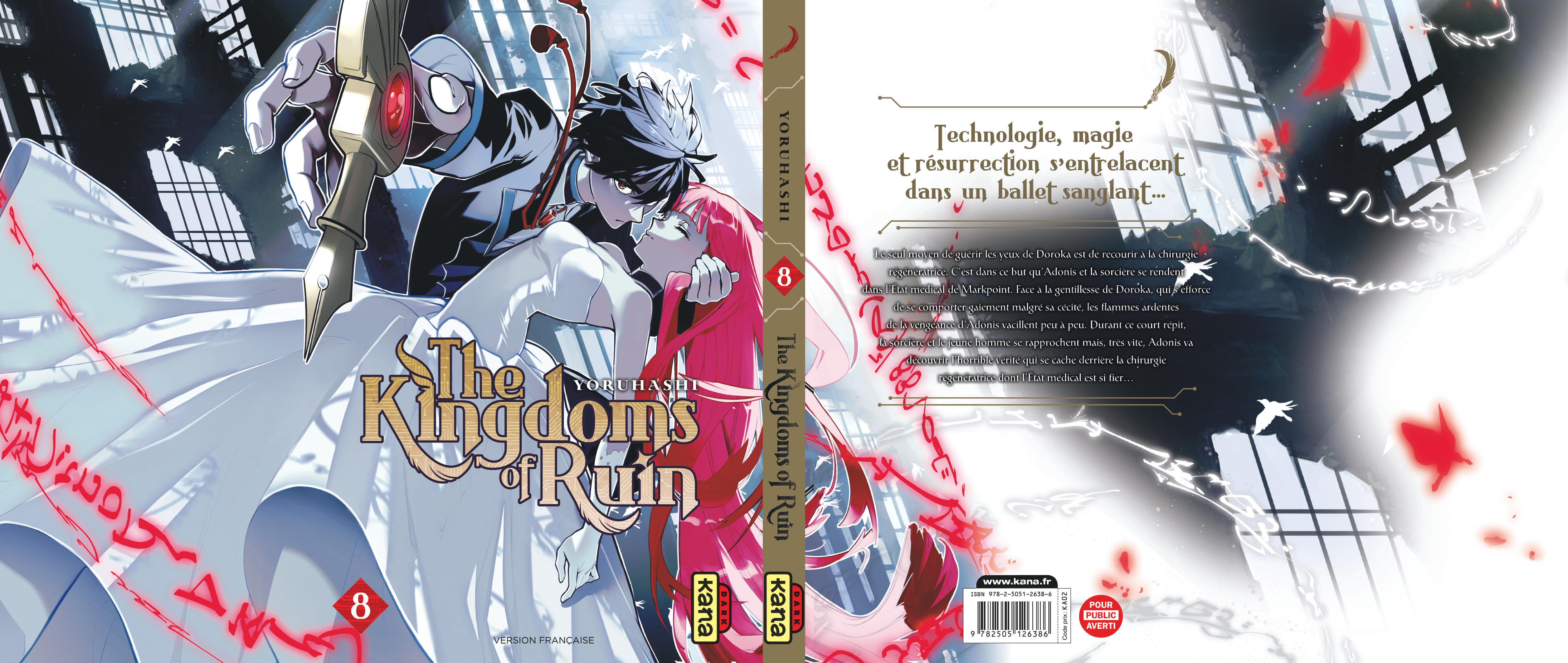 The Kingdoms of Ruin – Tome 8: Livres Manga par Yoruhashi, Rodolphe