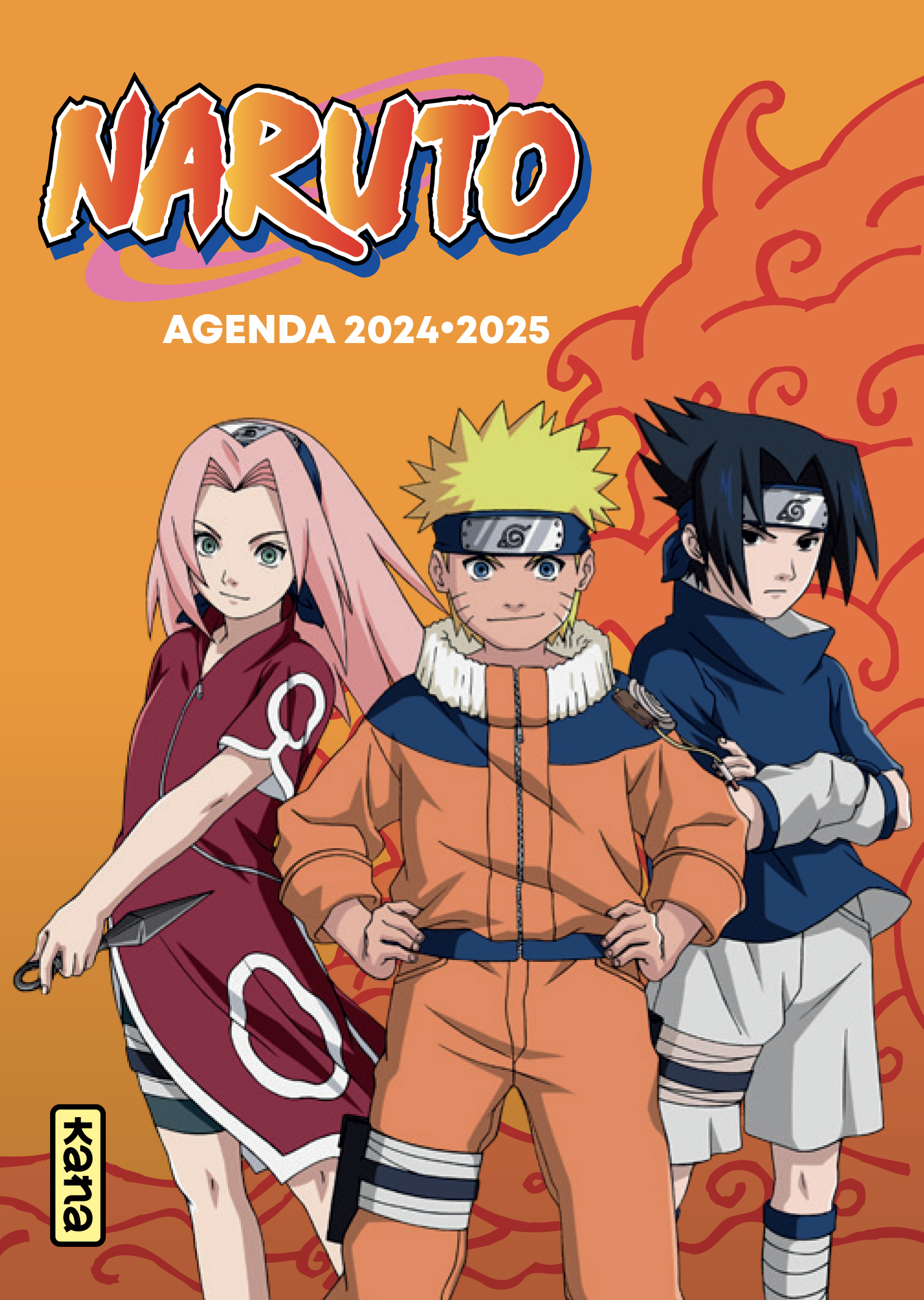 Agenda Naruto 2024-2025 - couv