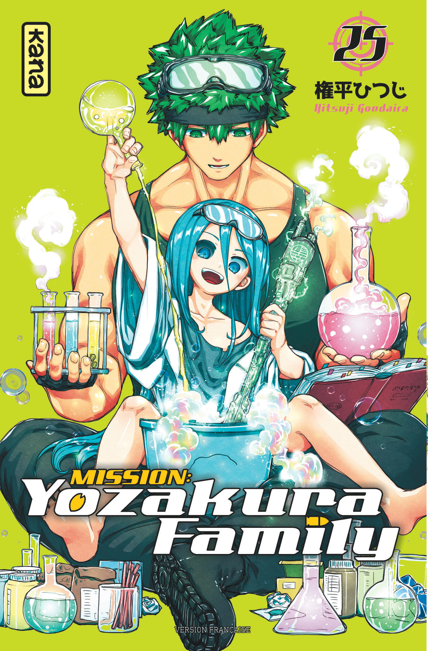 Mission : Yozakura Family T25 - couv