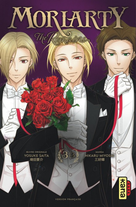 Moriarty – The Remains – Tome 3 - couv