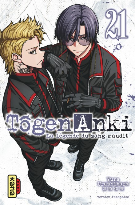 Tôgen Anki - La légende du sang maudit – Tome 21 - couv