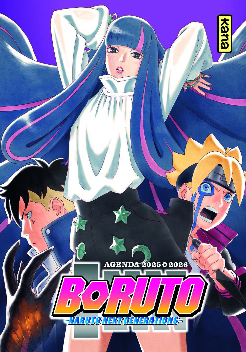 Agenda Boruto 2025-2026 - couv