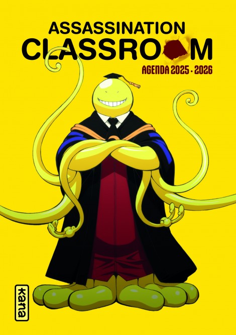 Agenda Assassination Classroom 2025-2026 - couv