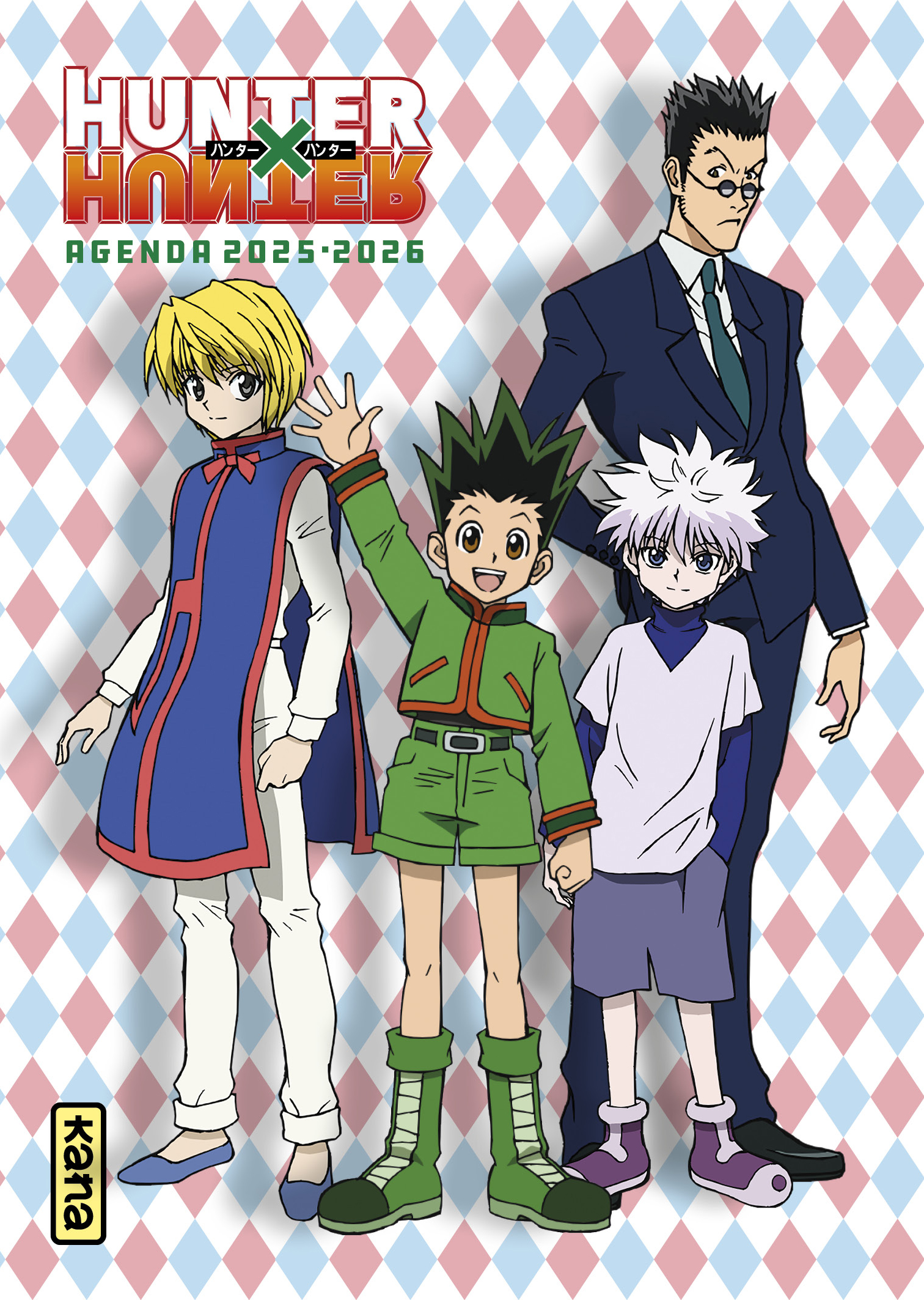Agenda Hunter x Hunter 2025-2026 - couv