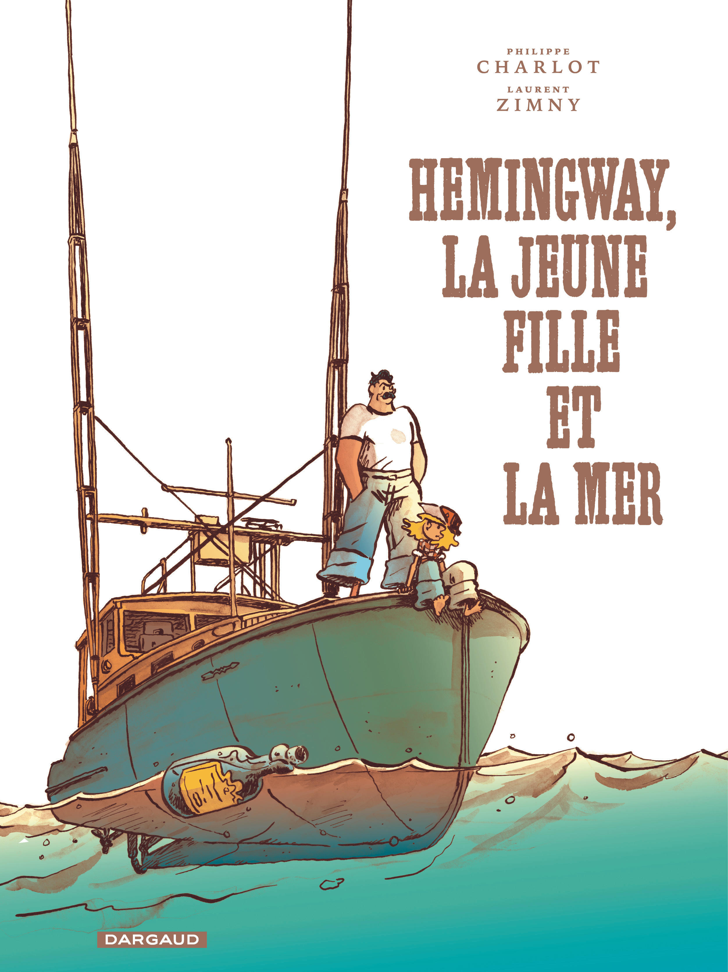 Hemingway, la jeune fille et la mer - couv