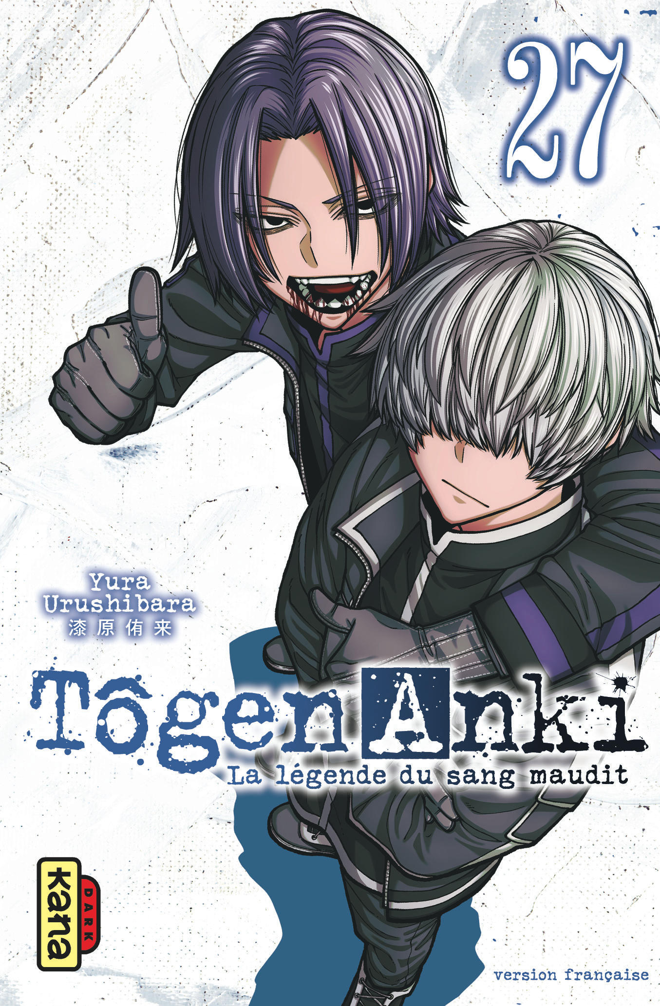 Tôgen Anki - La légende du sang maudit - T27 - couv