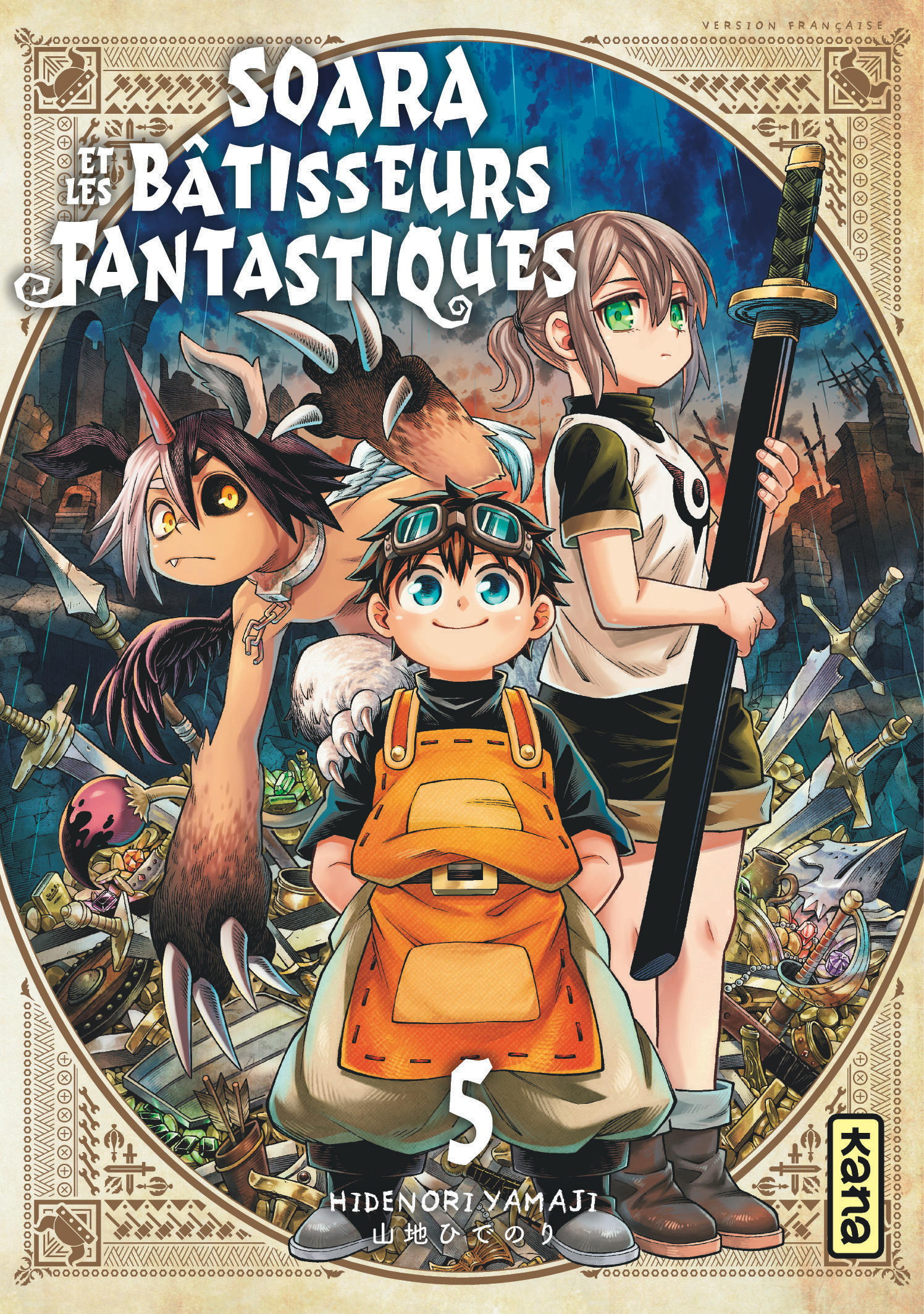 Soara et les bâtisseurs fantastiques T5 - couv