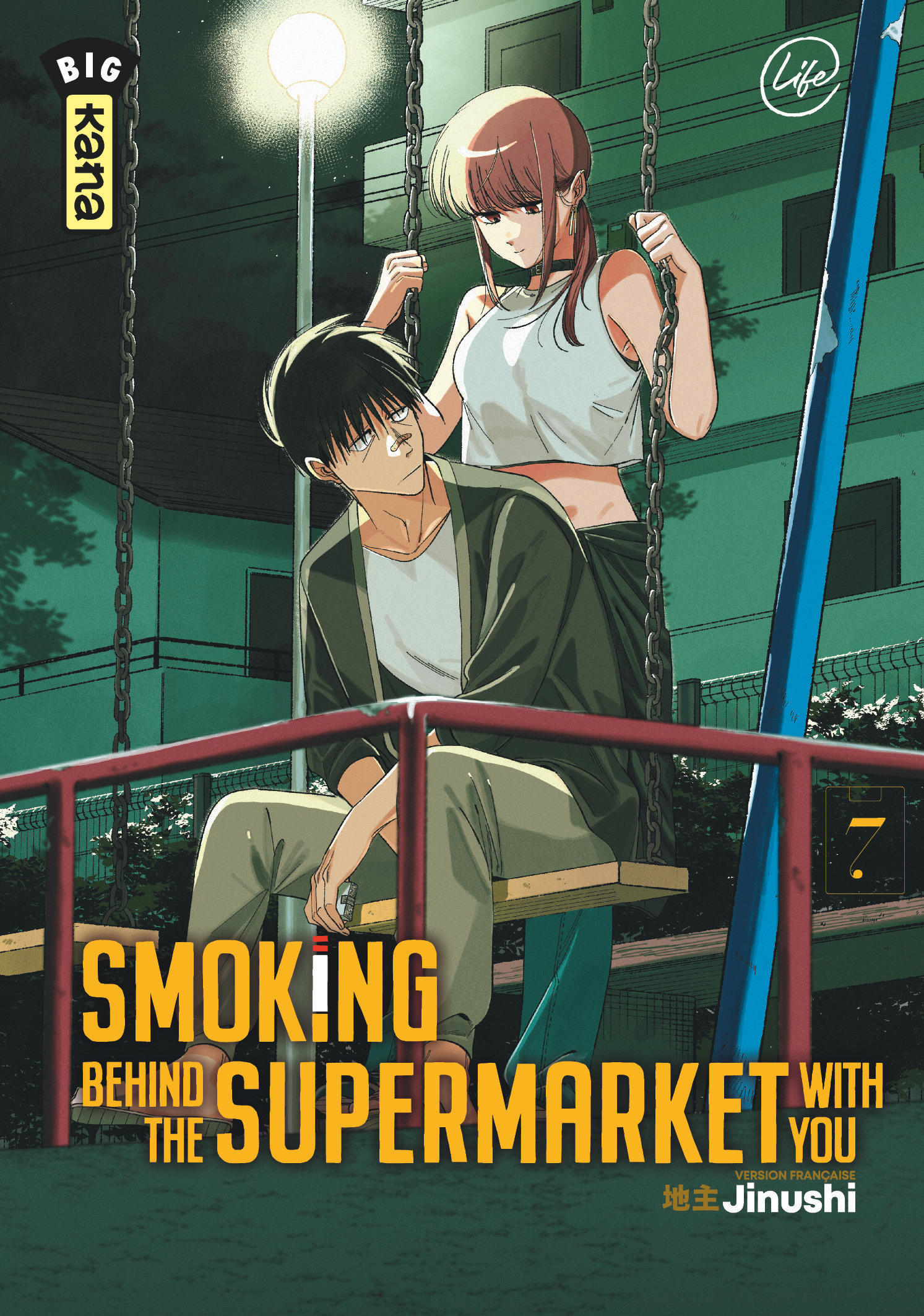 Smoking behind the supermarket with you T7 - couv