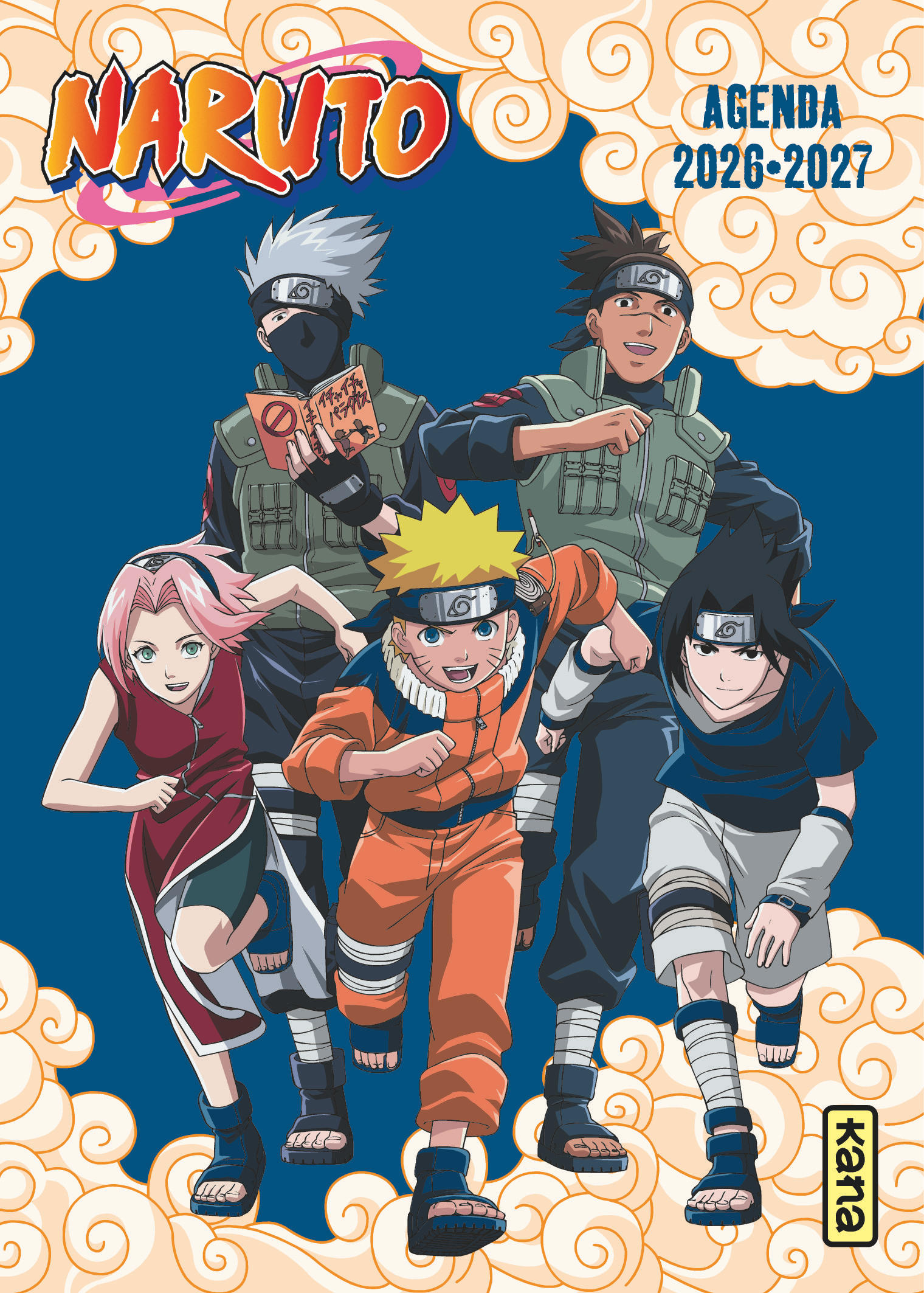 Agenda Naruto 2026-2027 - couv