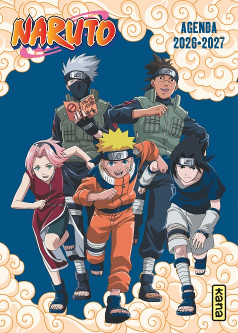 Agenda Naruto 2026-2027 - couv