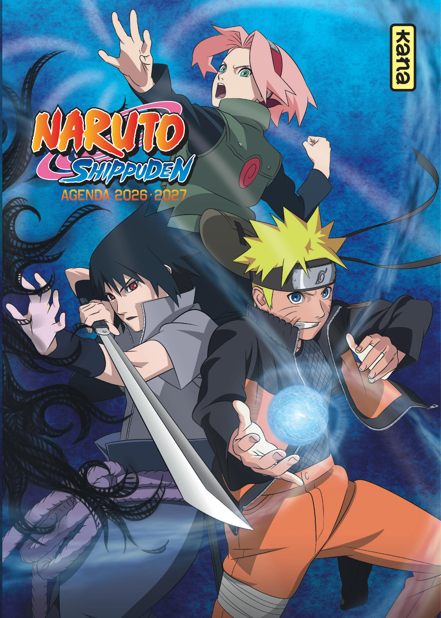 Agenda Naruto Shippuden 2026-2027 - couv
