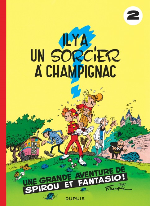 Spirou et Fantasio – Tome 2 – Il y a un sorcier à Champignac - couv