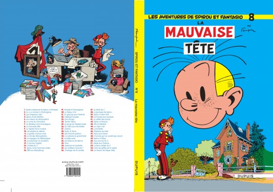 Spirou et Fantasio – Tome 8 – La Mauvaise tête - 4eme