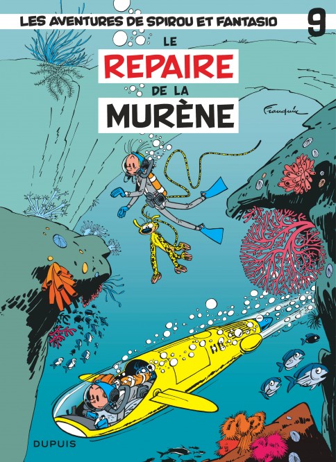 Spirou et Fantasio – Tome 9 – Le Repaire de la murène - couv