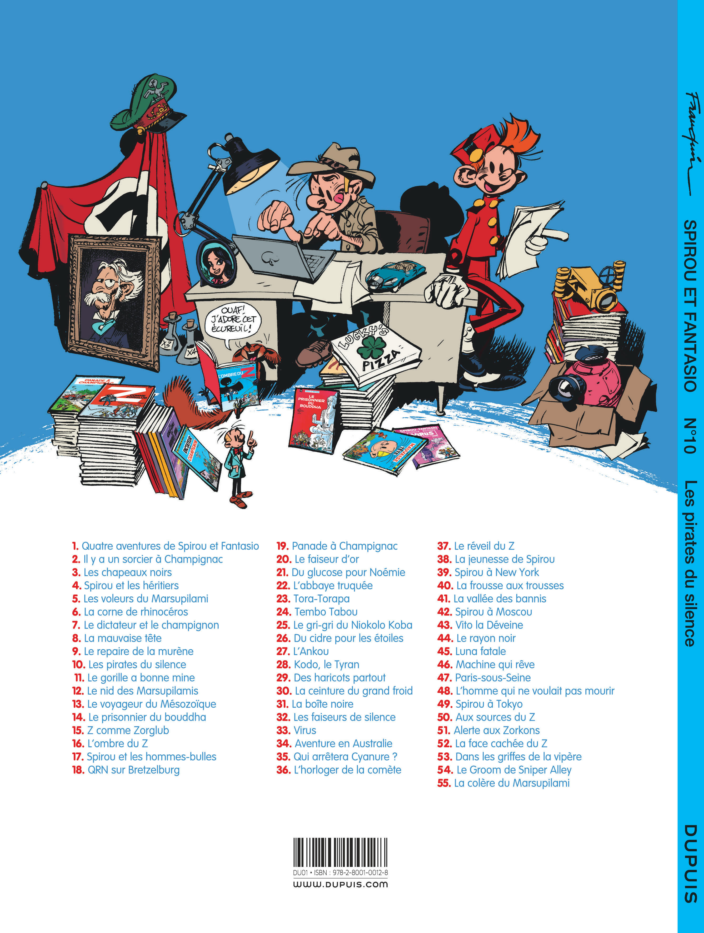 Spirou et Fantasio – Tome 10 – Les Pirates du silence - 4eme