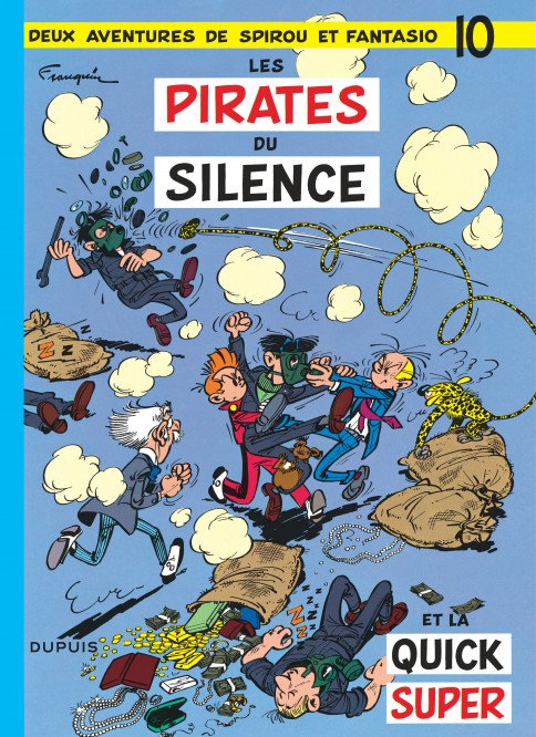 Spirou et Fantasio – Tome 10 – Les Pirates du silence - couv