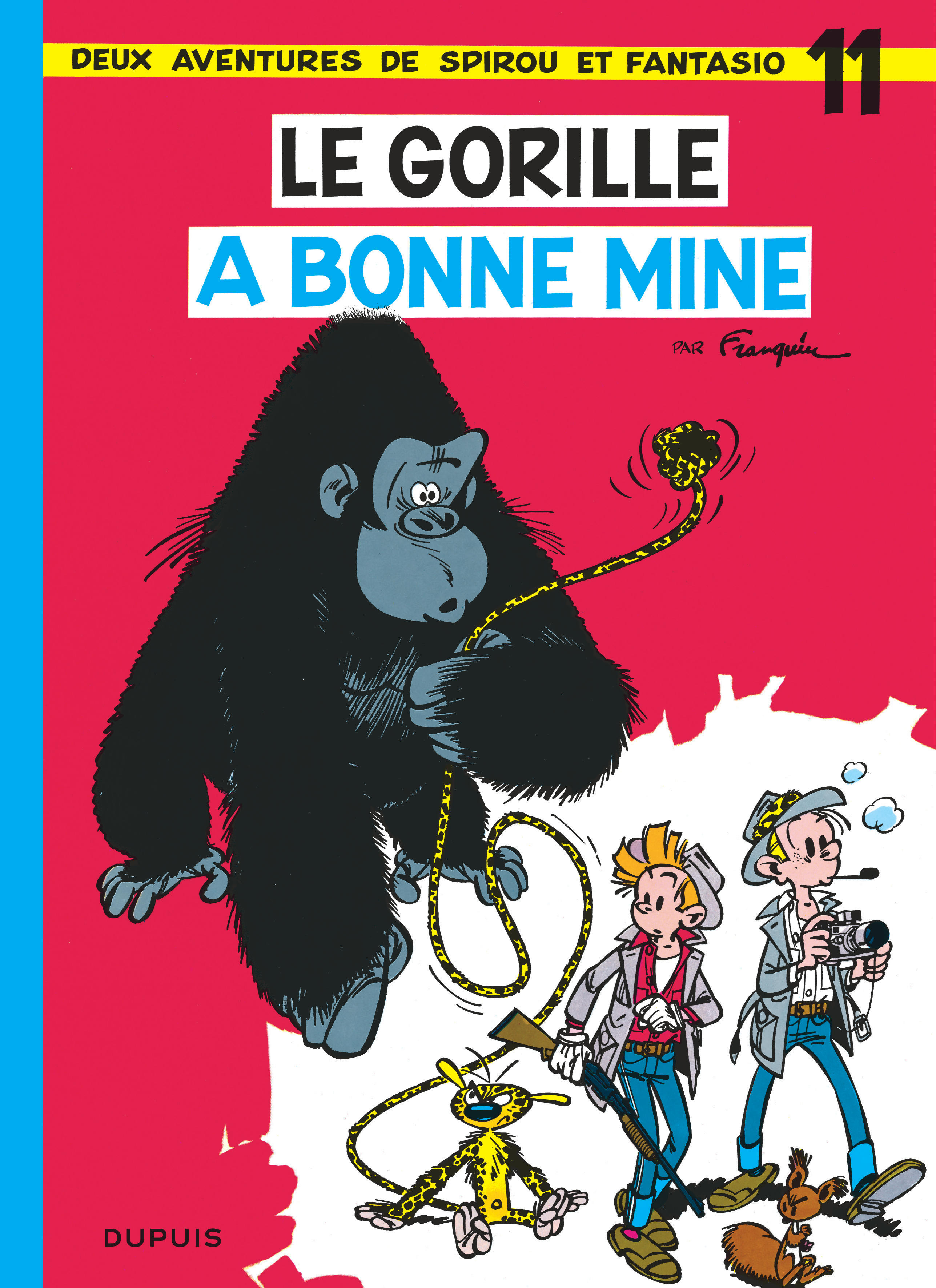 Spirou et Fantasio – Tome 11 – Le Gorille a bonne mine - couv