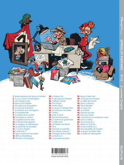 Spirou et Fantasio – Tome 15 – Z comme Zorglub - 4eme