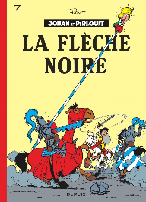 Johan et Pirlouit – Tome 7 – La Flèche noire - couv