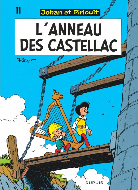 Johan et Pirlouit – Tome 11 – L'Anneau des Castellac - couv