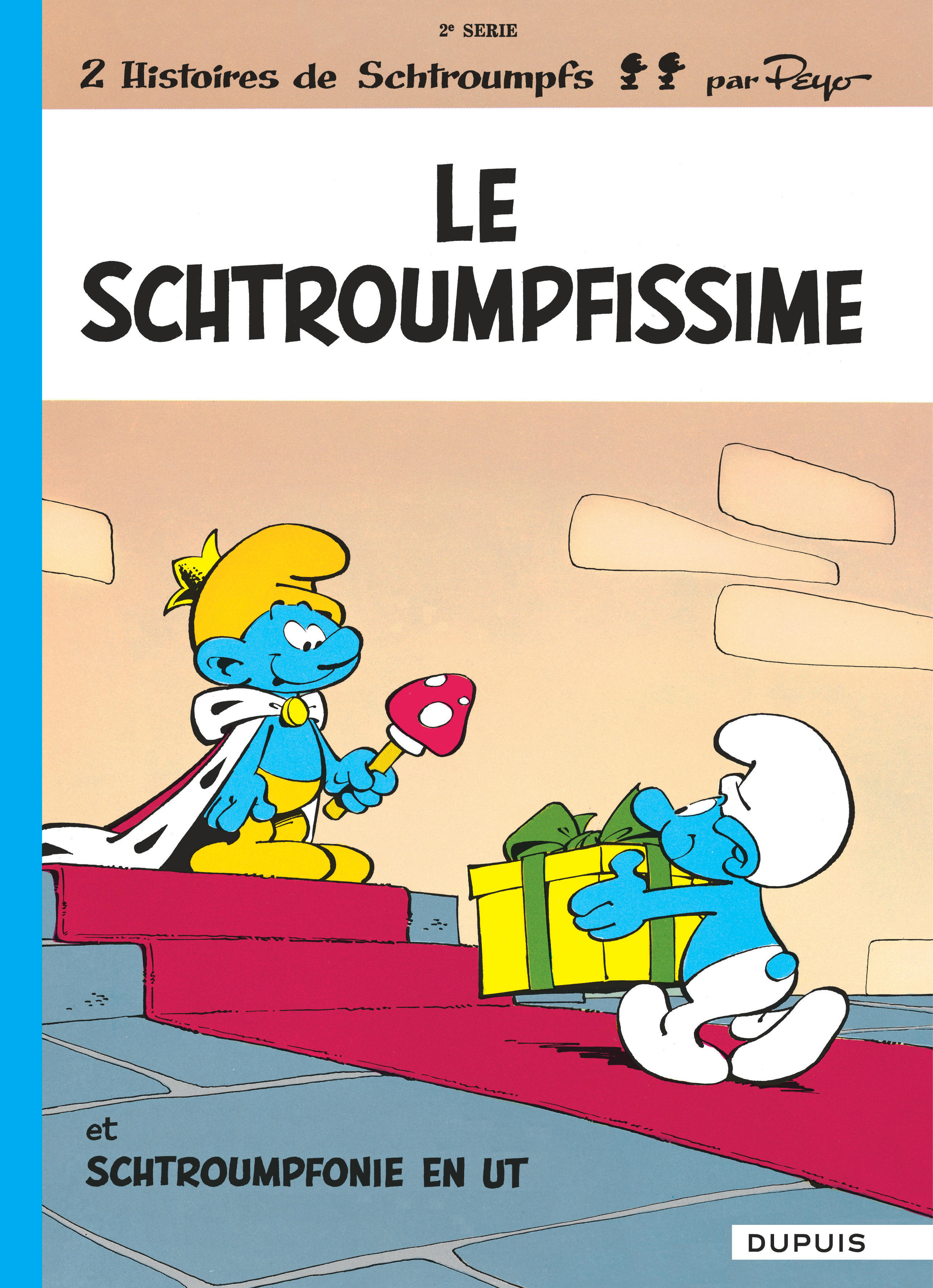 Les Schtroumpfs – Tome 2 – Le Schtroumpfissime - couv