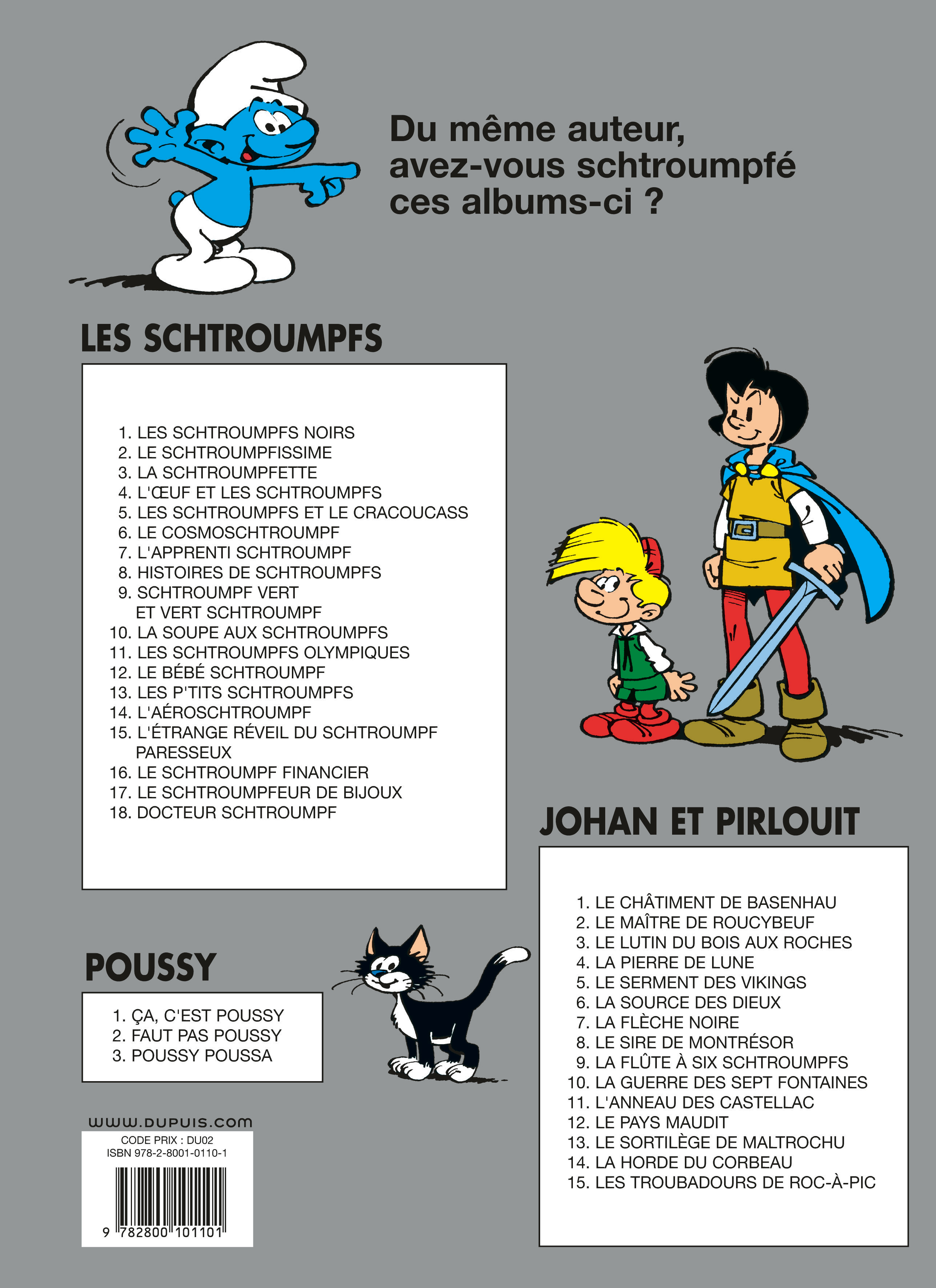 Les Schtroumpfs – Tome 3 – La Schtroumpfette - 4eme