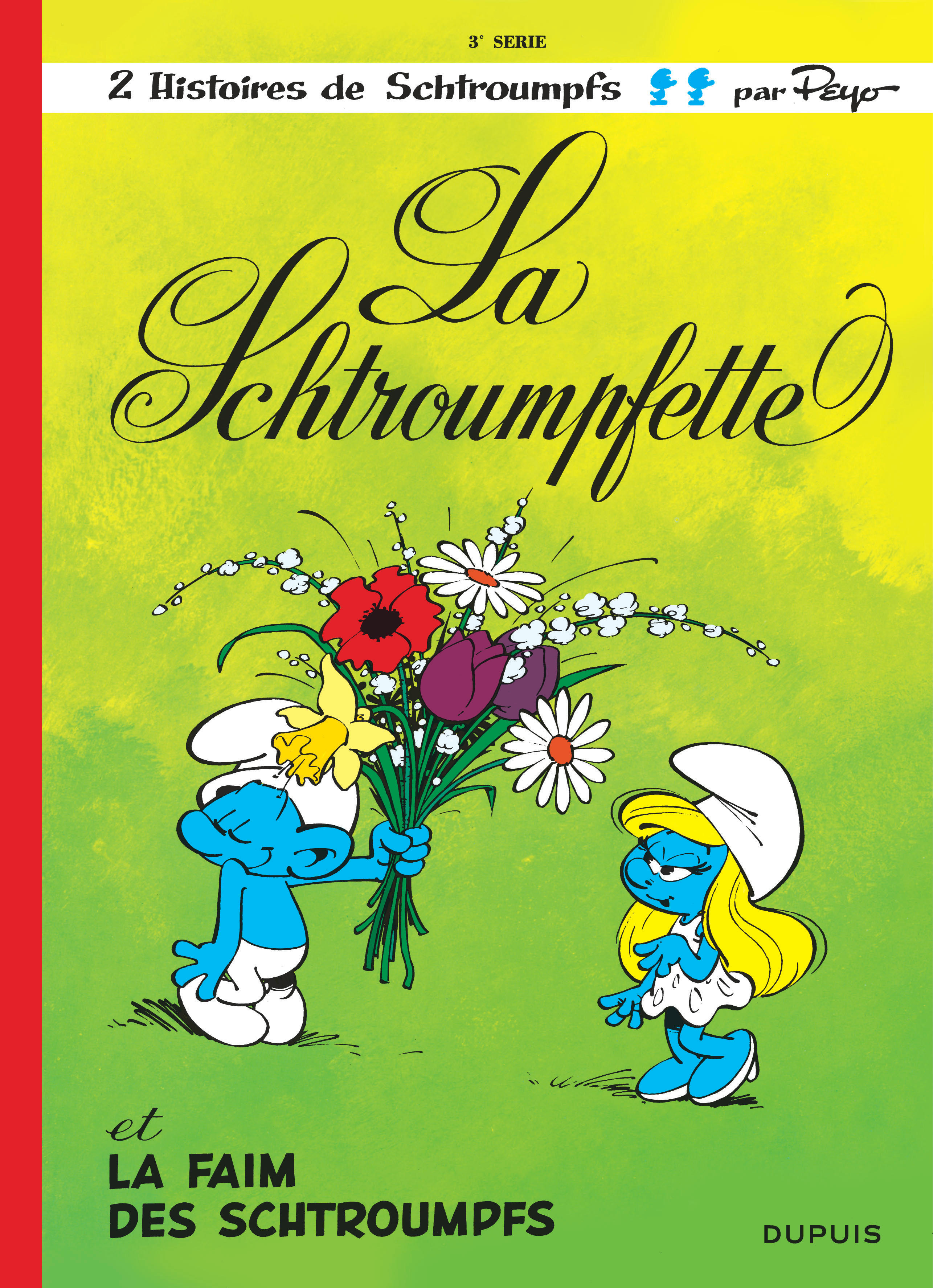 Les Schtroumpfs – Tome 3 – La Schtroumpfette - couv