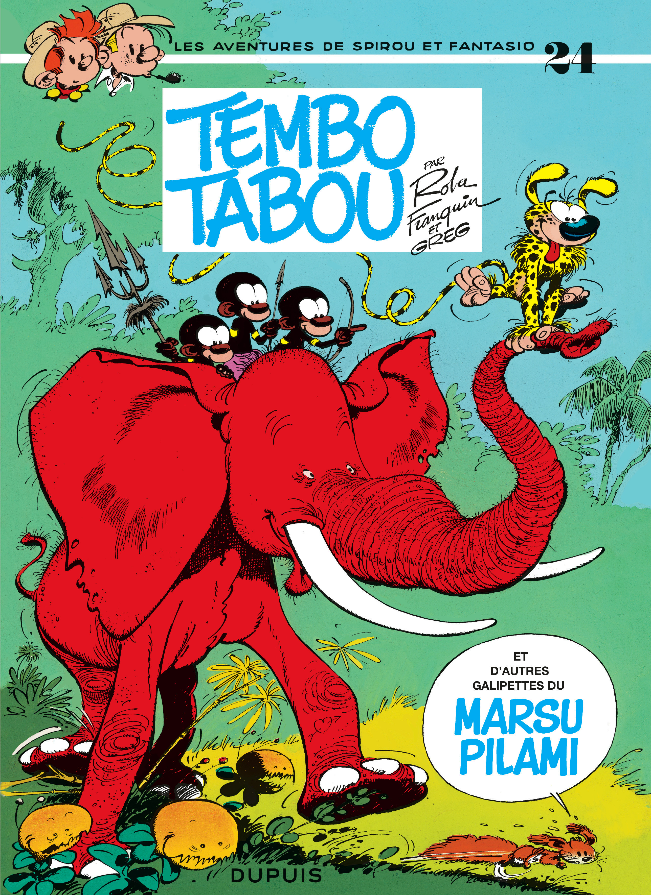 Spirou et Fantasio – Tome 24 – Tembo Tabou - couv