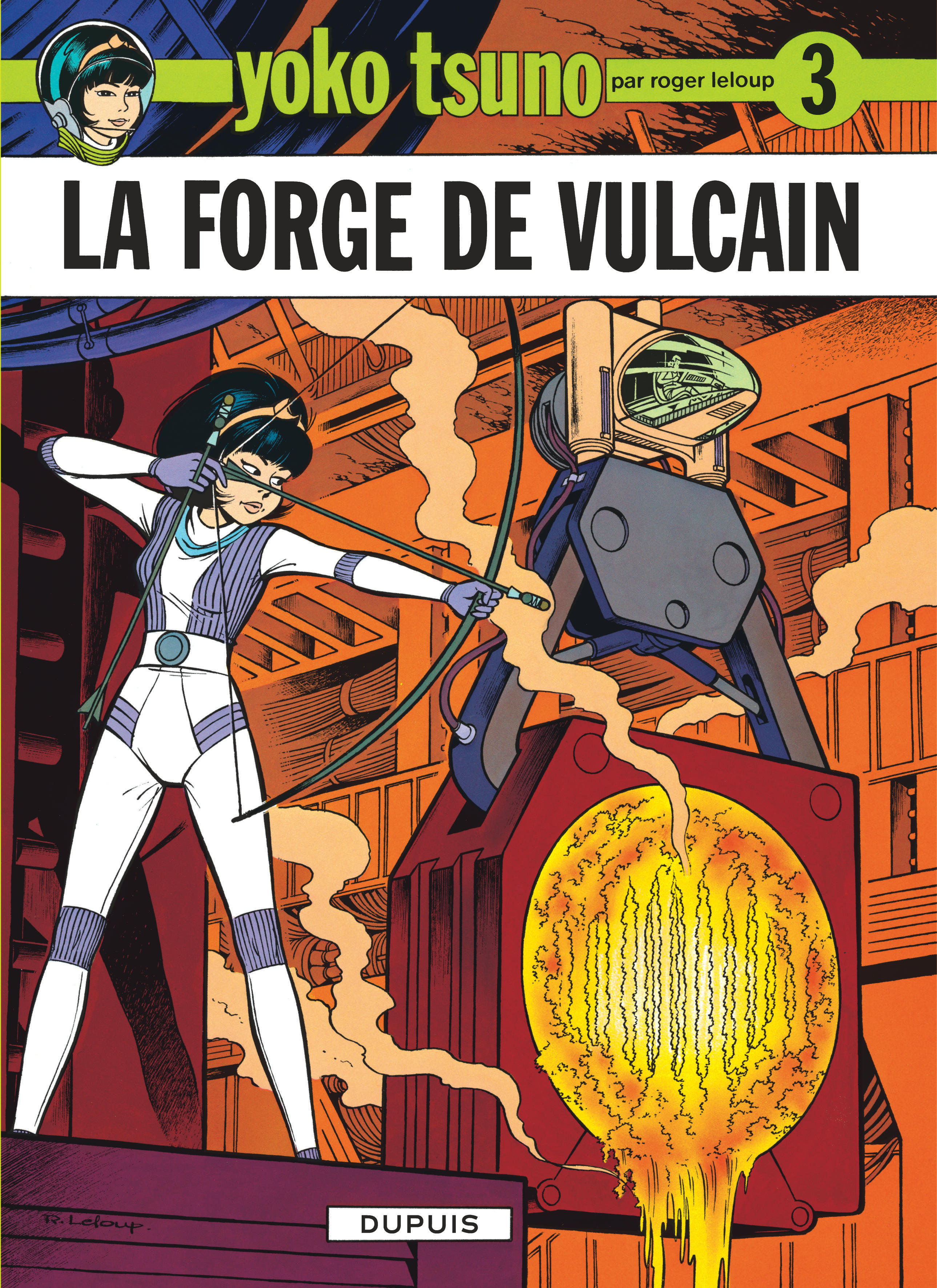 Yoko Tsuno – Tome 3 – La Forge de Vulcain - couv