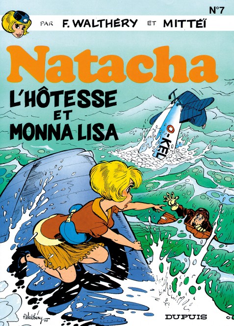 Natacha – Tome 7 – L'Hôtesse et Monna Lisa - couv