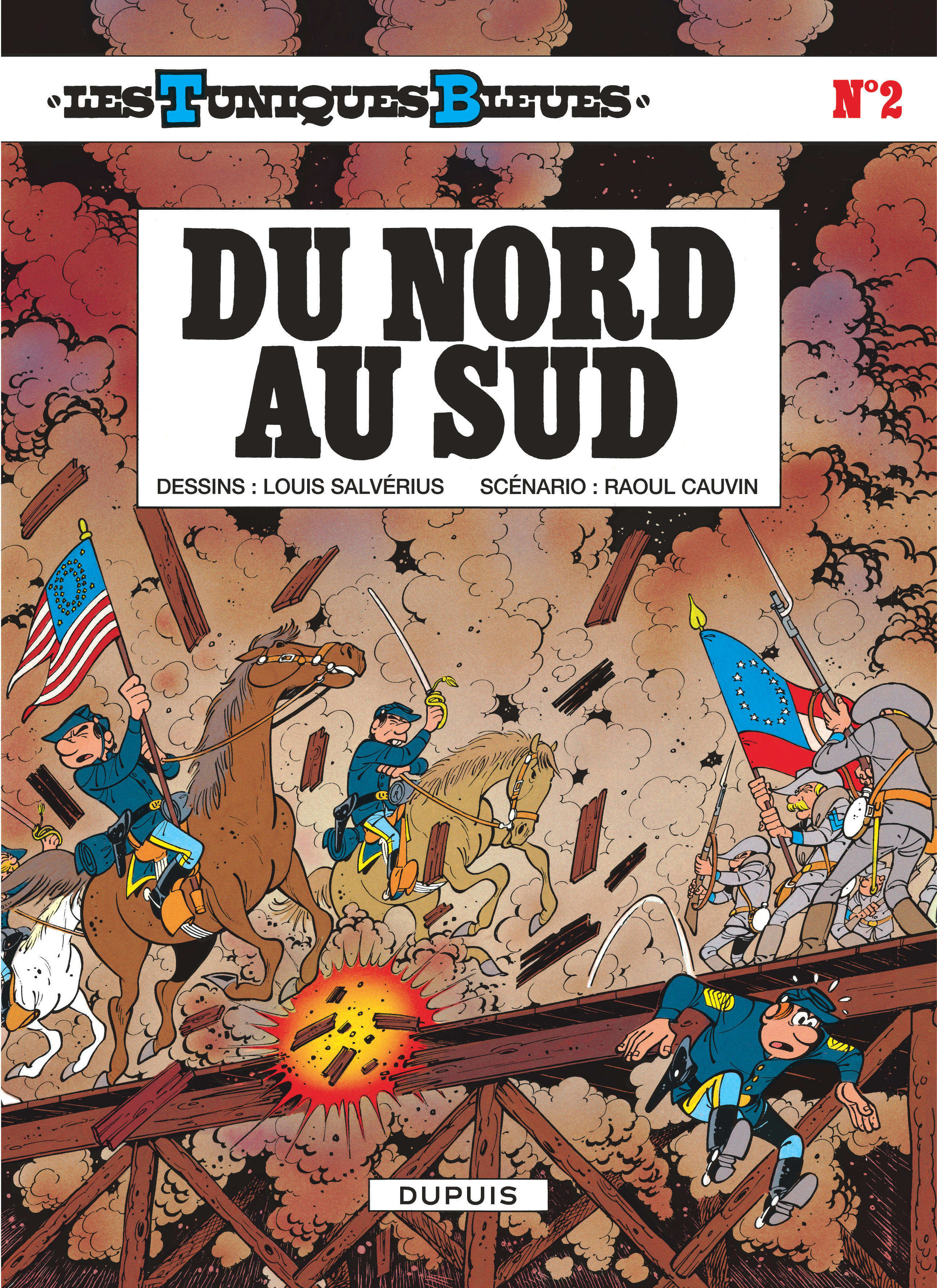 Les Tuniques Bleues – Tome 2 – Du Nord au Sud - couv