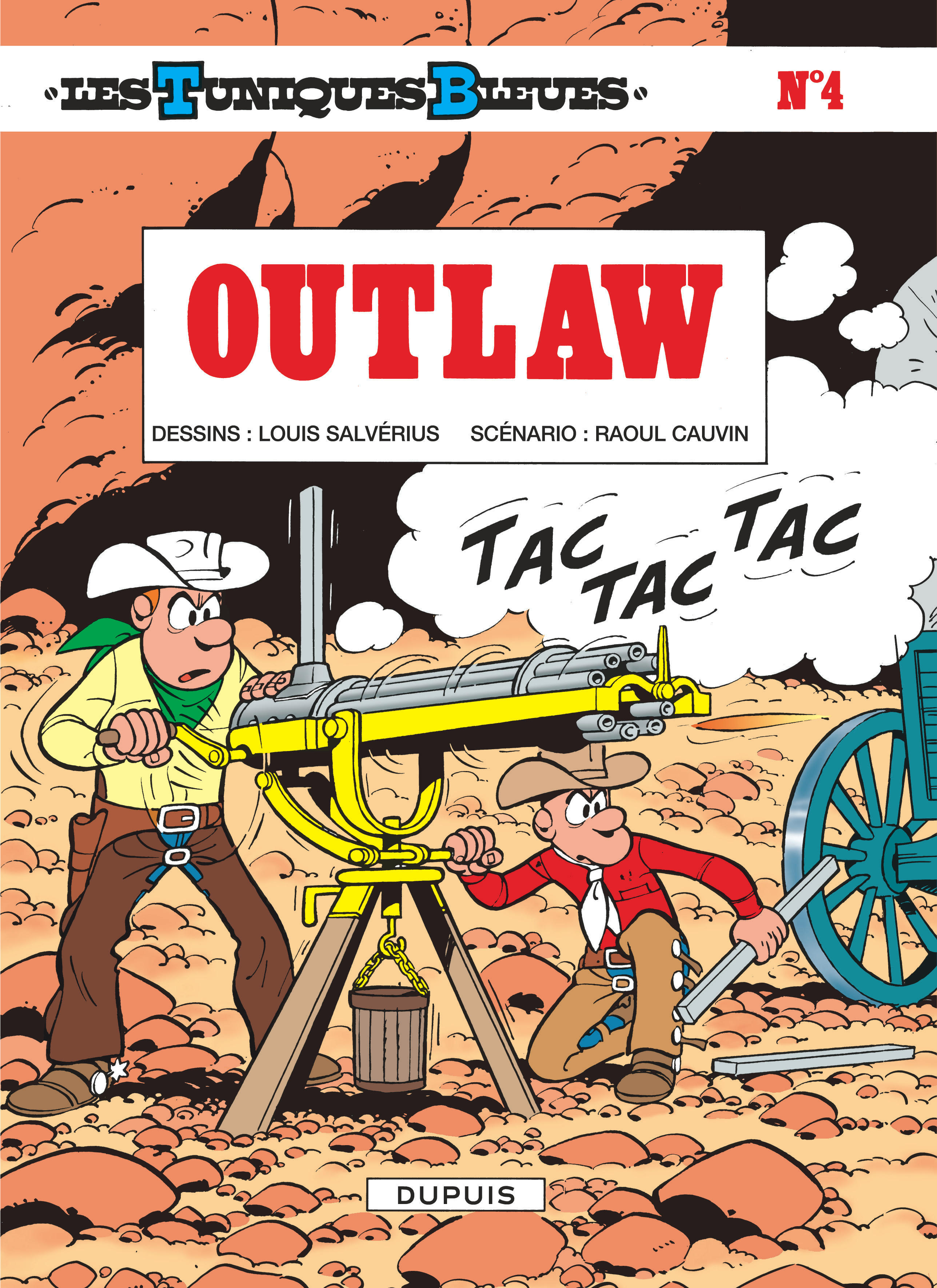 Les Tuniques Bleues – Tome 4 – Outlaw - couv