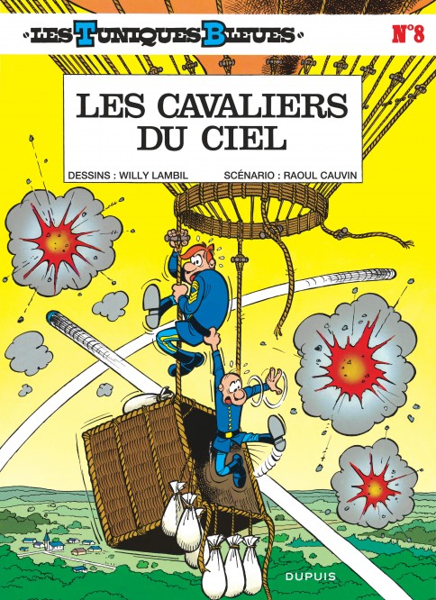 Les Tuniques Bleues – Tome 8 – Les Cavaliers du ciel - couv