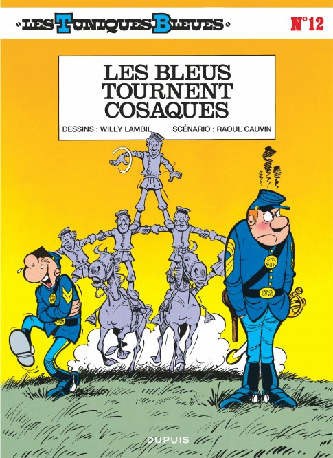 Les Tuniques Bleues – Tome 12 – Les Bleus tournent cosaques - couv