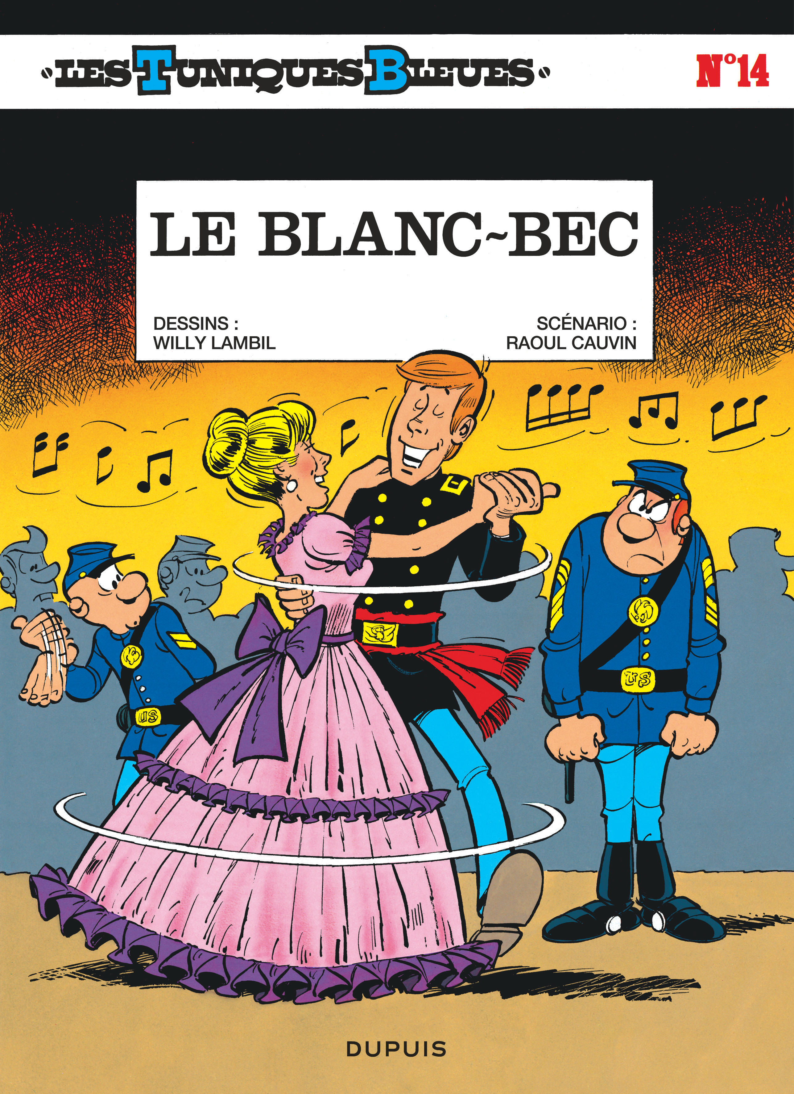 Les Tuniques Bleues – Tome 14 – Le Blanc-bec - couv