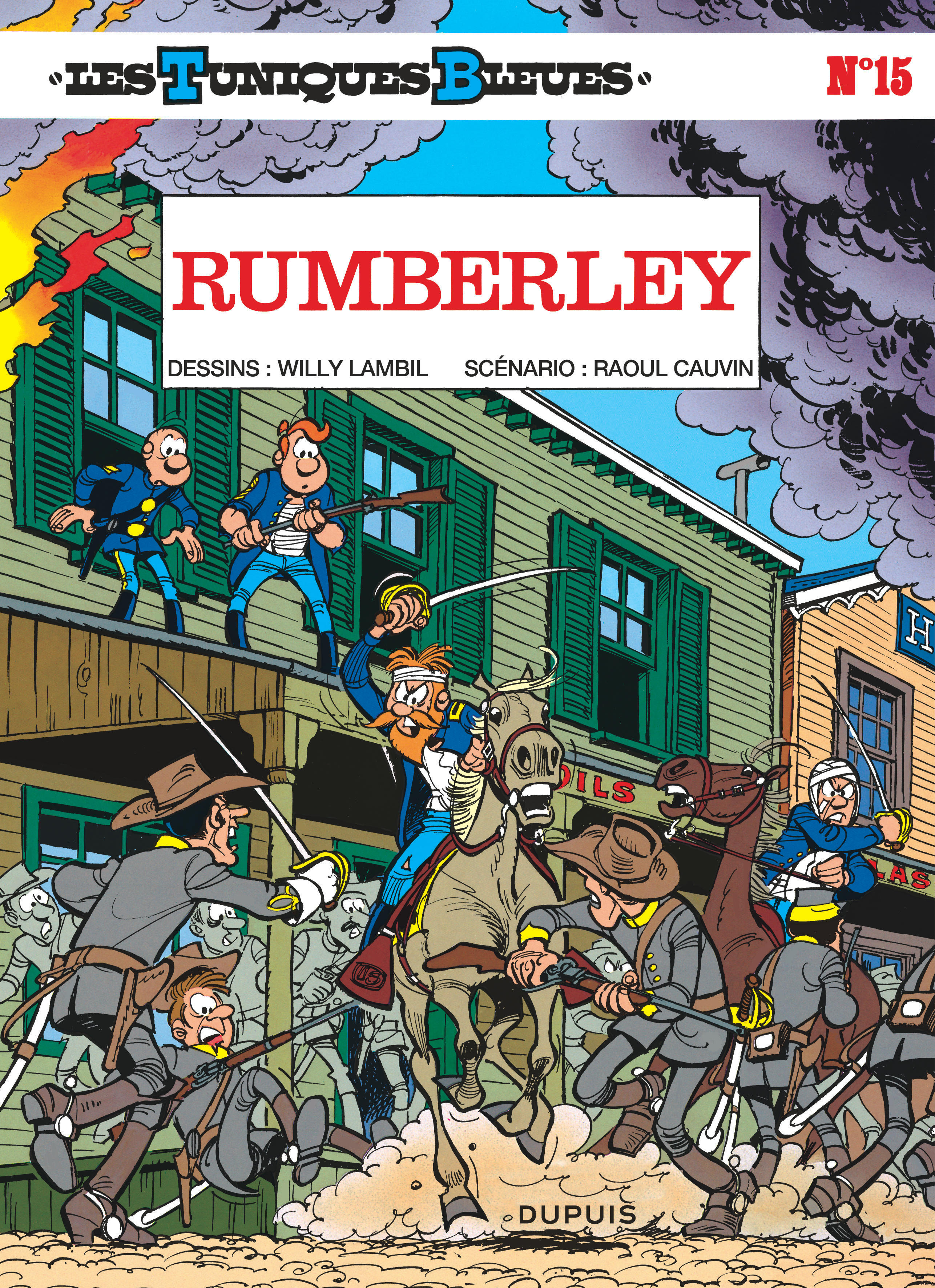 Les Tuniques Bleues – Tome 15 – Rumberley - couv