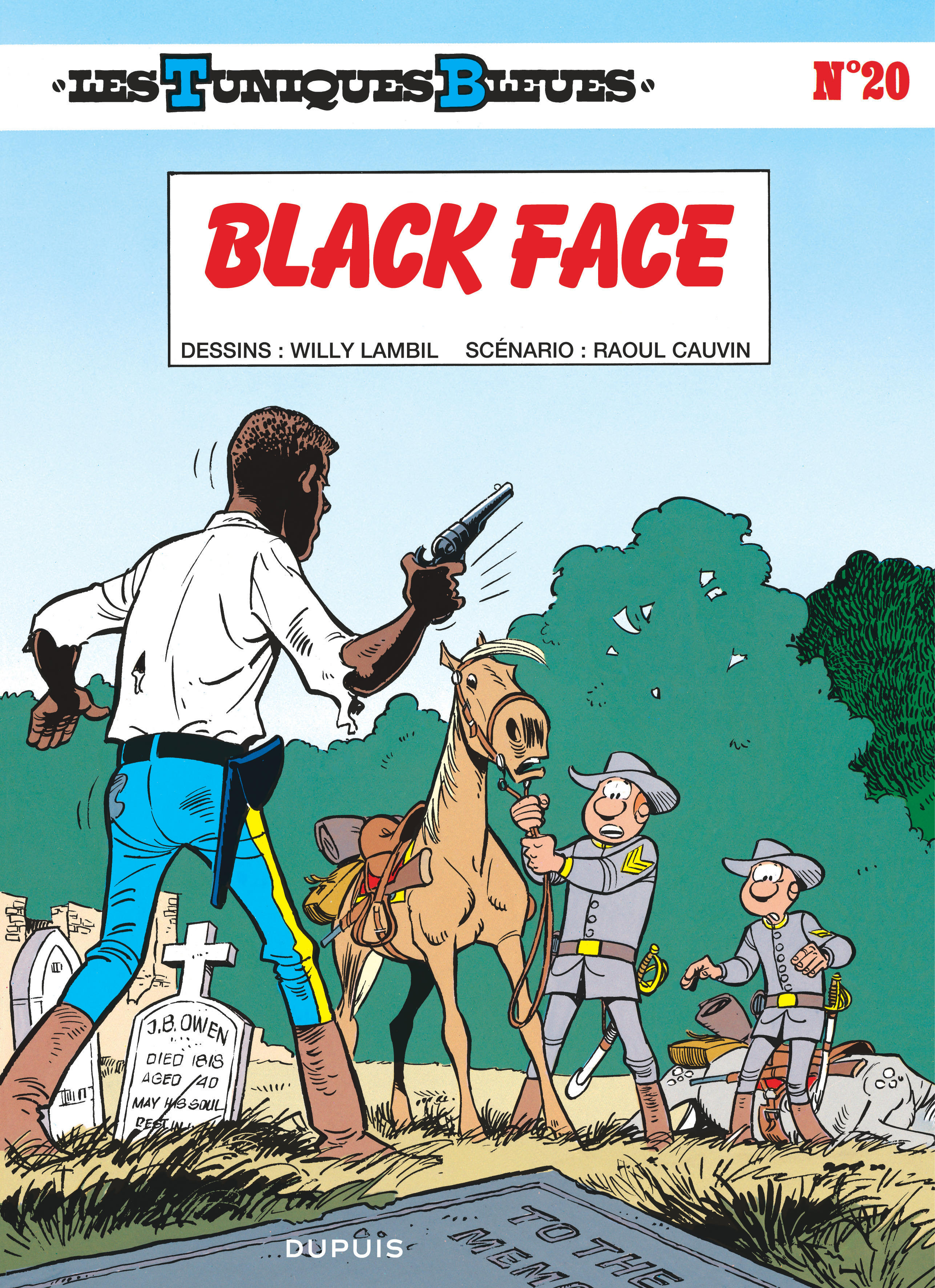 Les Tuniques Bleues – Tome 20 – Black Face - couv