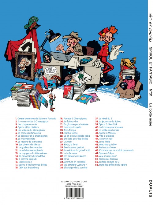 Spirou et Fantasio – Tome 31 – La Boîte noire - 4eme