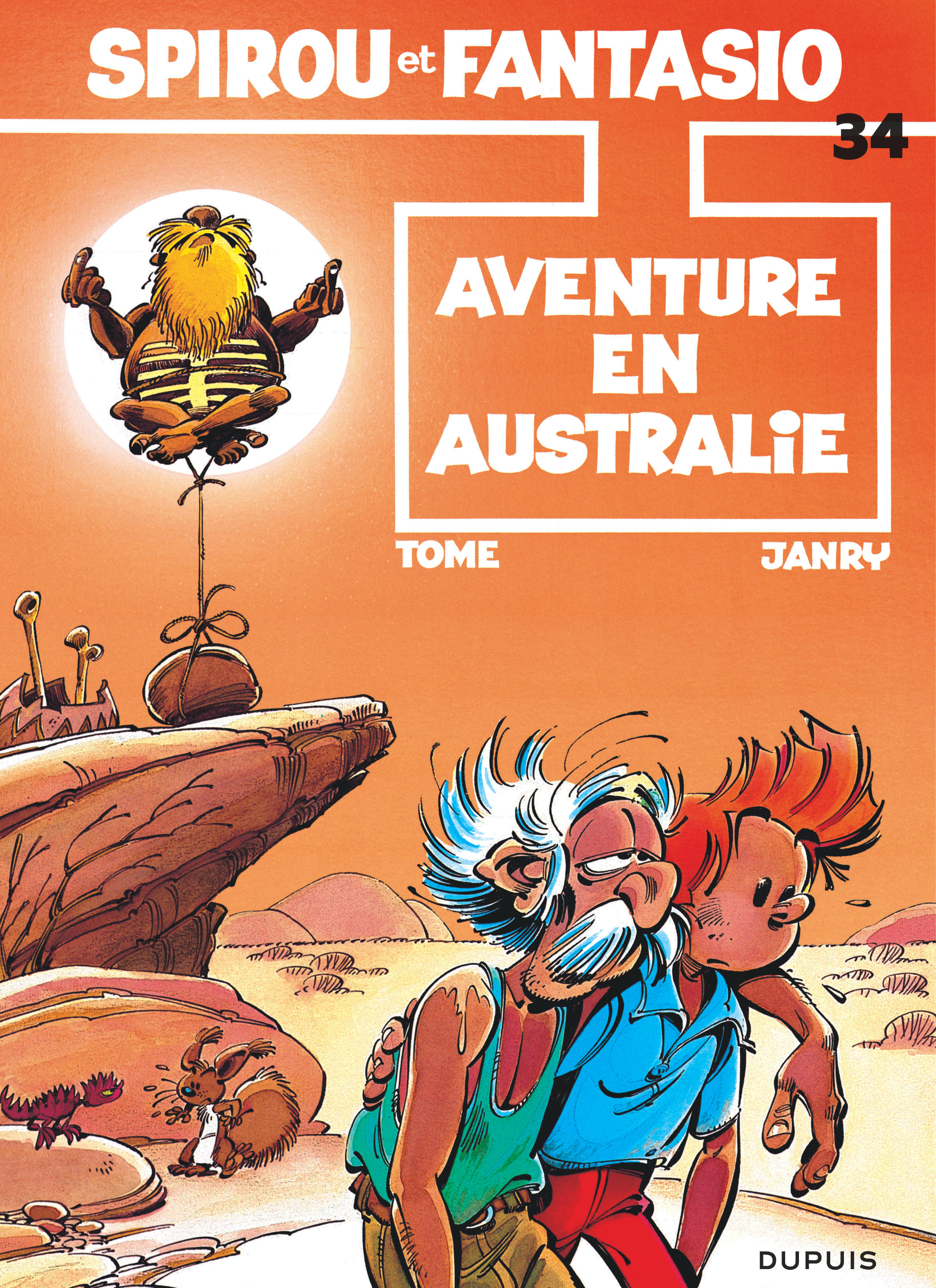 Spirou et Fantasio – Tome 34 – Aventure en Australie - couv