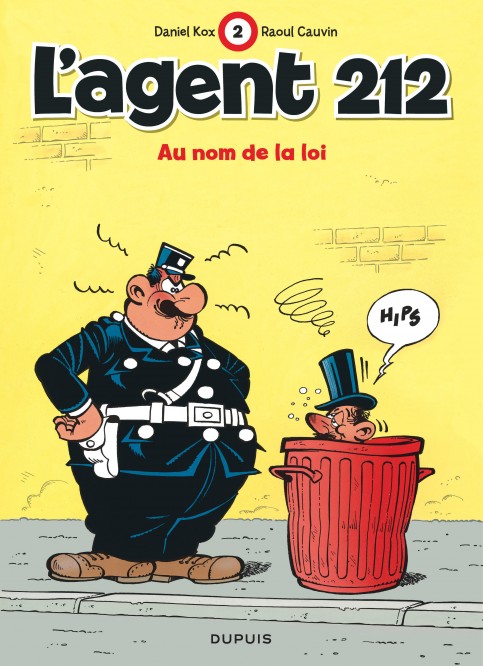 L'agent 212 – Tome 2 – Au nom de la loi - couv