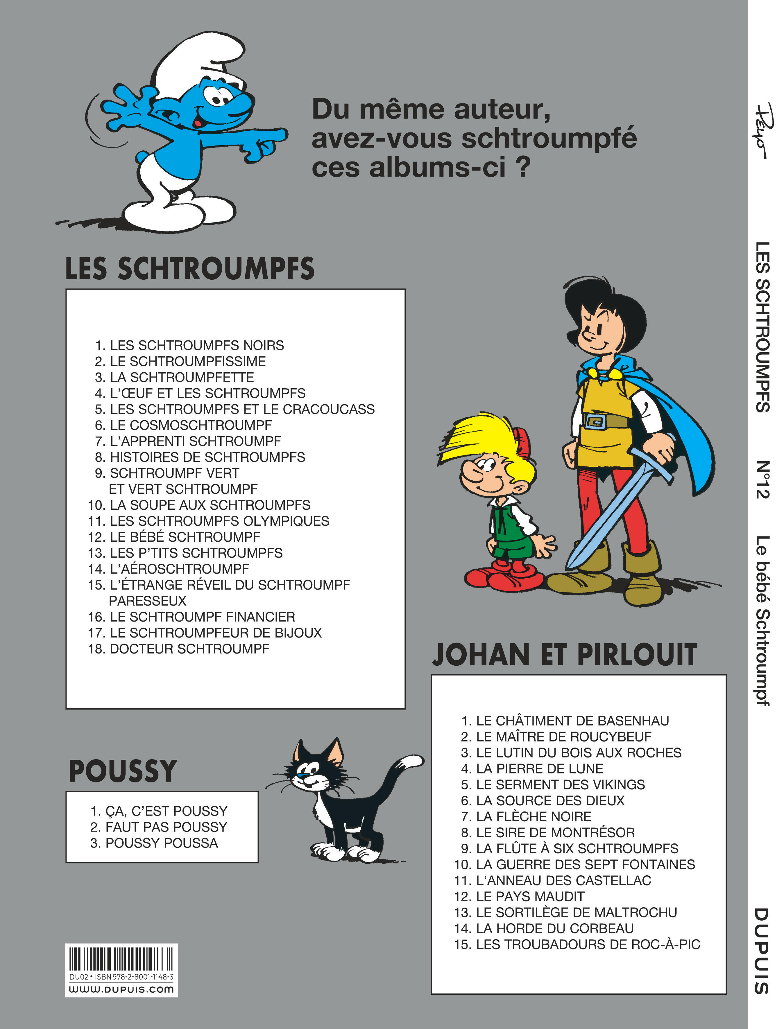 Le Bébé Schtroumpf - 4eme