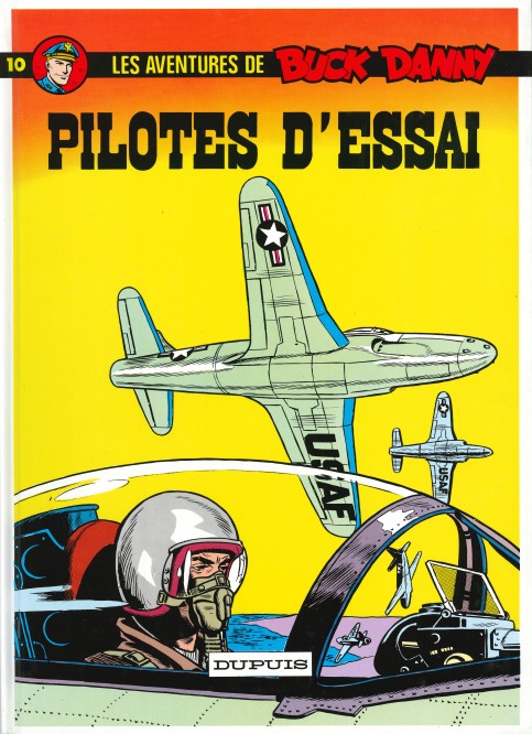 Buck Danny – Tome 10 – Pilotes d'essai - couv