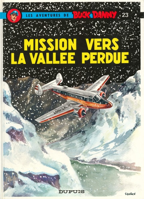 Buck Danny – Tome 23 – Mission vers la vallée perdue - couv